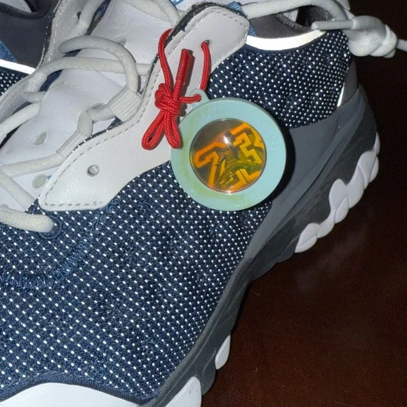 Jordan’s Jumpman Blue and White Sneakers - Picture 8 of 8